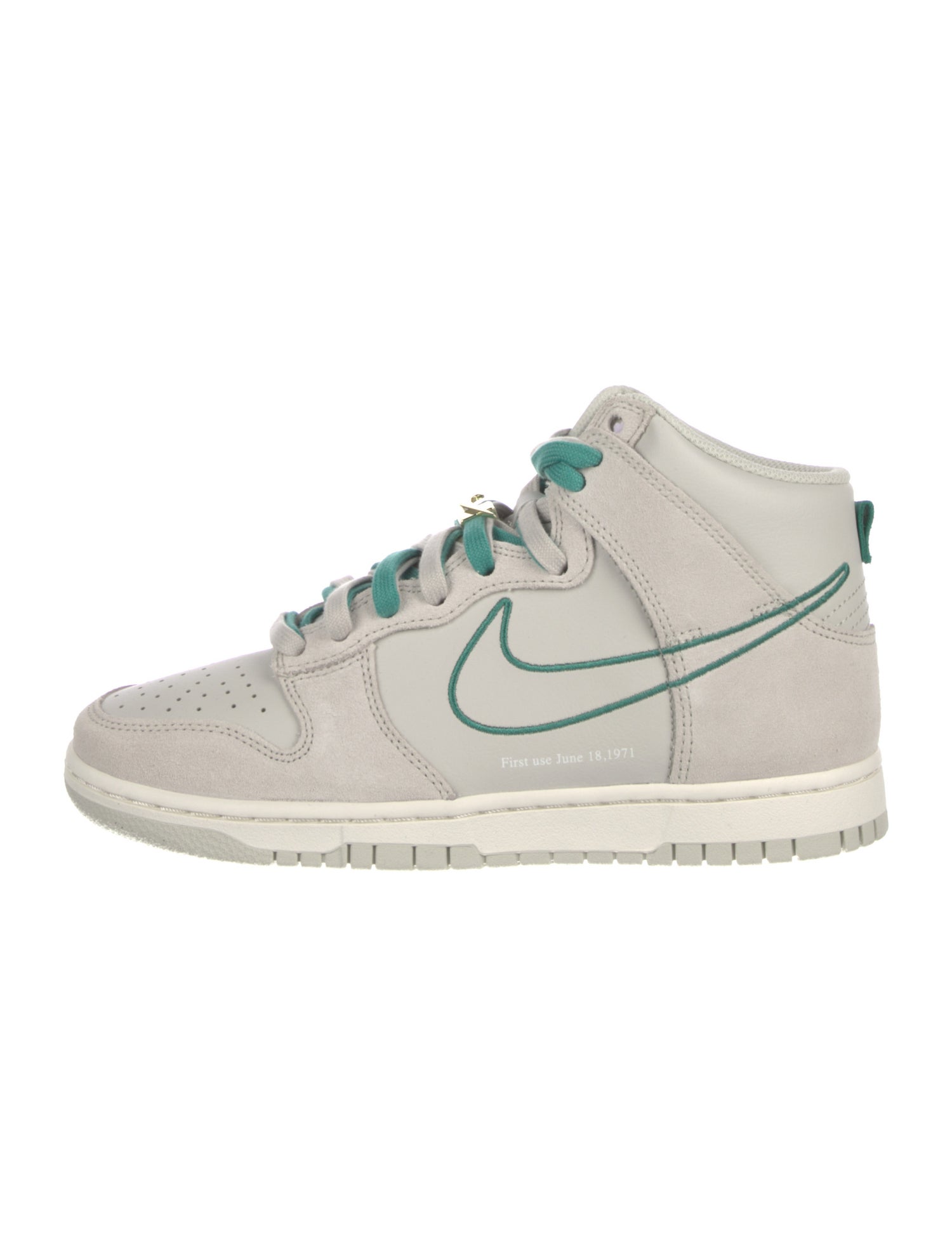 Nike Leather Embroidered Accent Sneakers