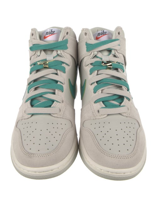Nike Leather Embroidered Accent Sneakers