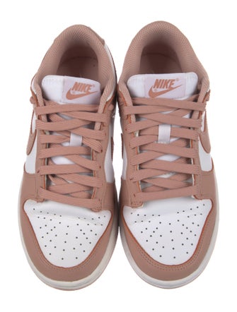 Nike Leather Colorblock Pattern Sneakers
