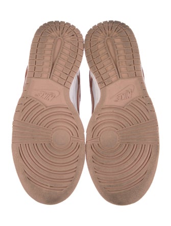 Nike Leather Colorblock Pattern Sneakers