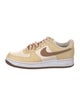 Nike Leather Colorblock Pattern Sneakers