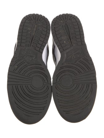 Nike Leather Colorblock Pattern Athletic Sneakers