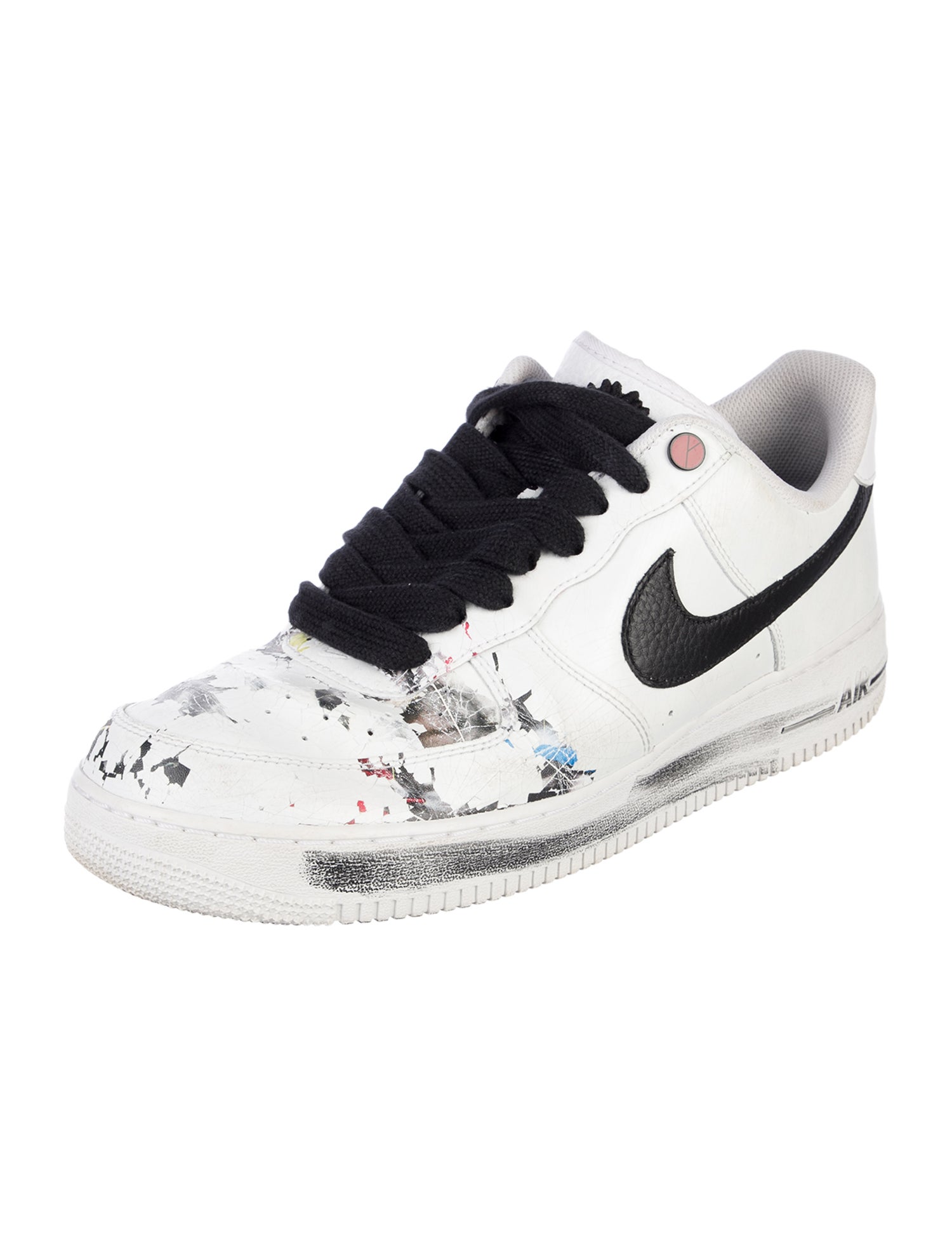 Nike Leather Printed Sneakers