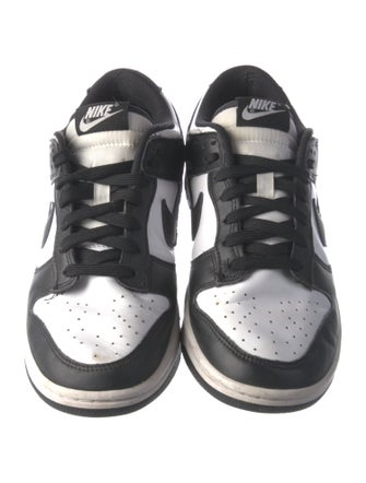 Nike Leather Colorblock Pattern Athletic Sneakers