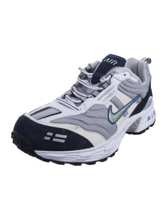 Nike Leather Colorblock Pattern Sneakers