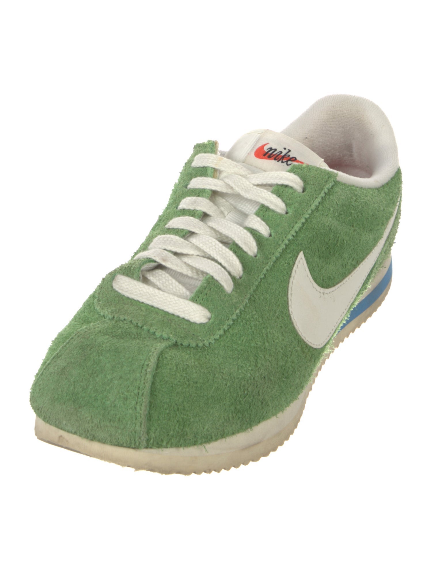 Nike Suede Leather Trim Embellishment Sneakers