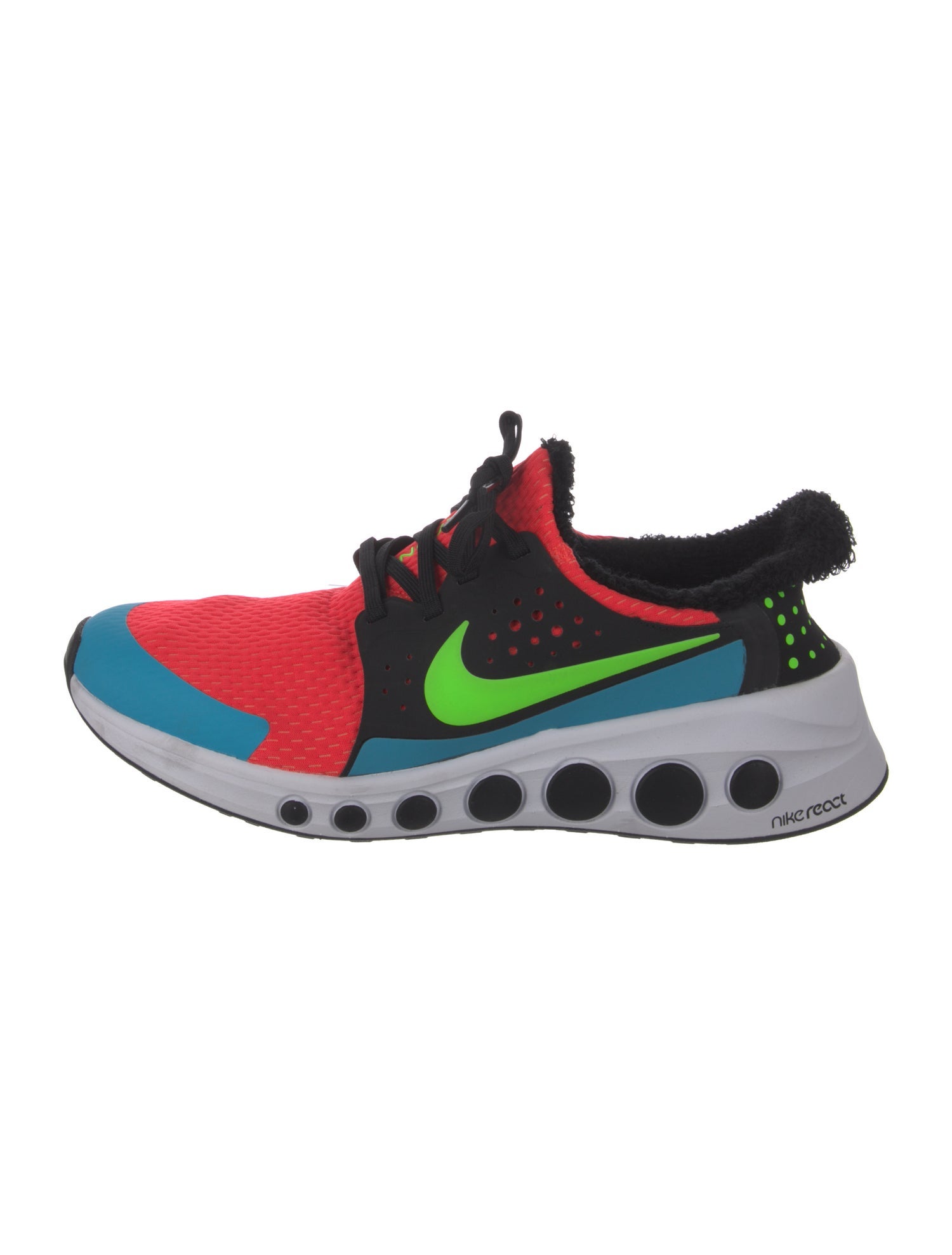 Nike Mesh Colorblock Pattern Athletic Sneakers