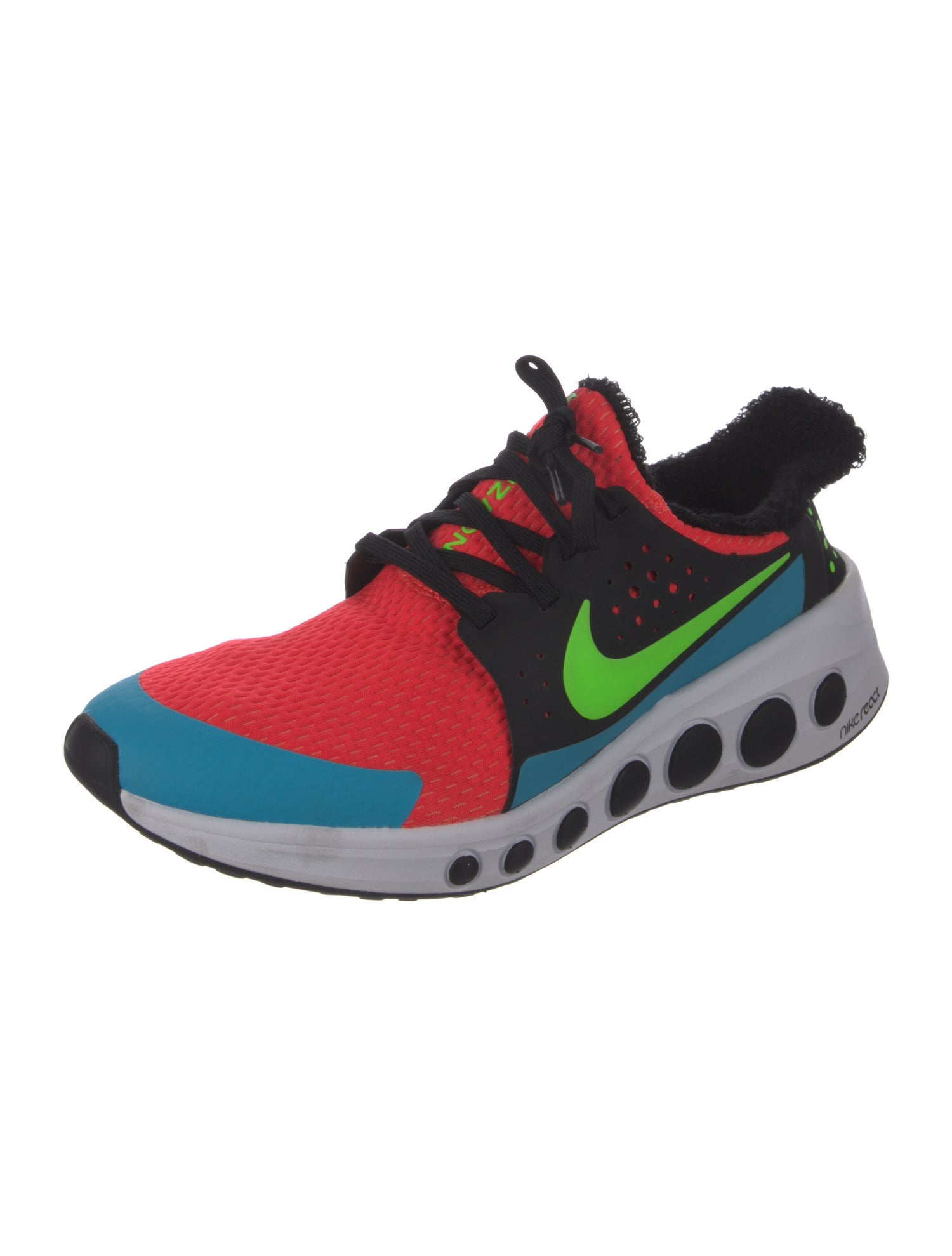 Nike Mesh Colorblock Pattern Athletic Sneakers
