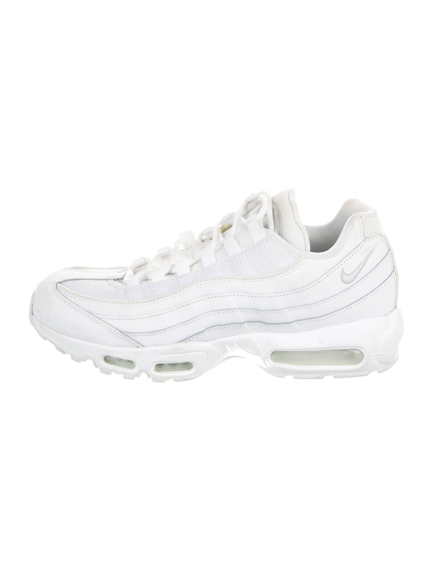 Nike Leather Embroidered Accent Sneakers