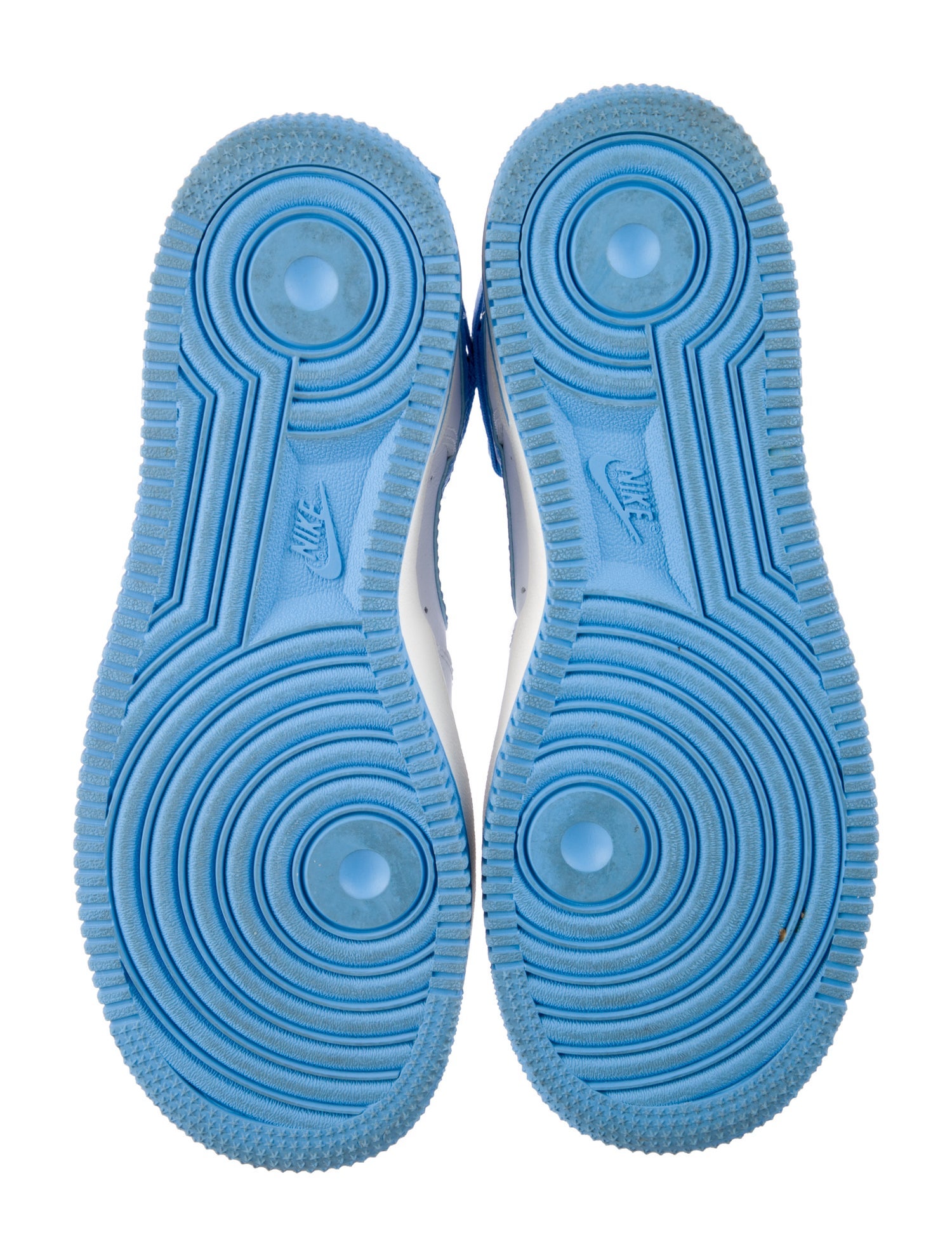 Nike Leather Colorblock Pattern Athletic Sneakers