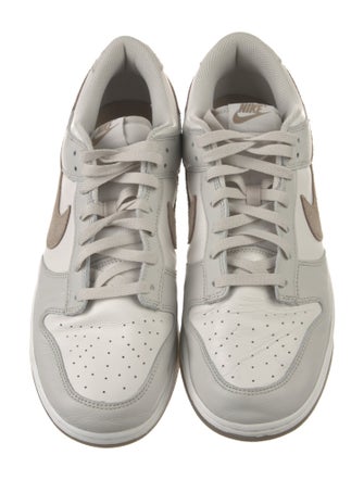 Nike Leather Colorblock Pattern Sneakers