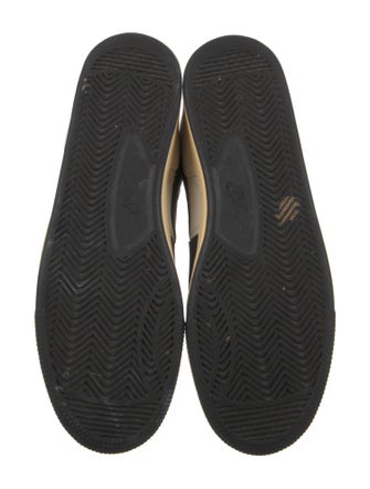 Nike Leather Colorblock Pattern Sneakers