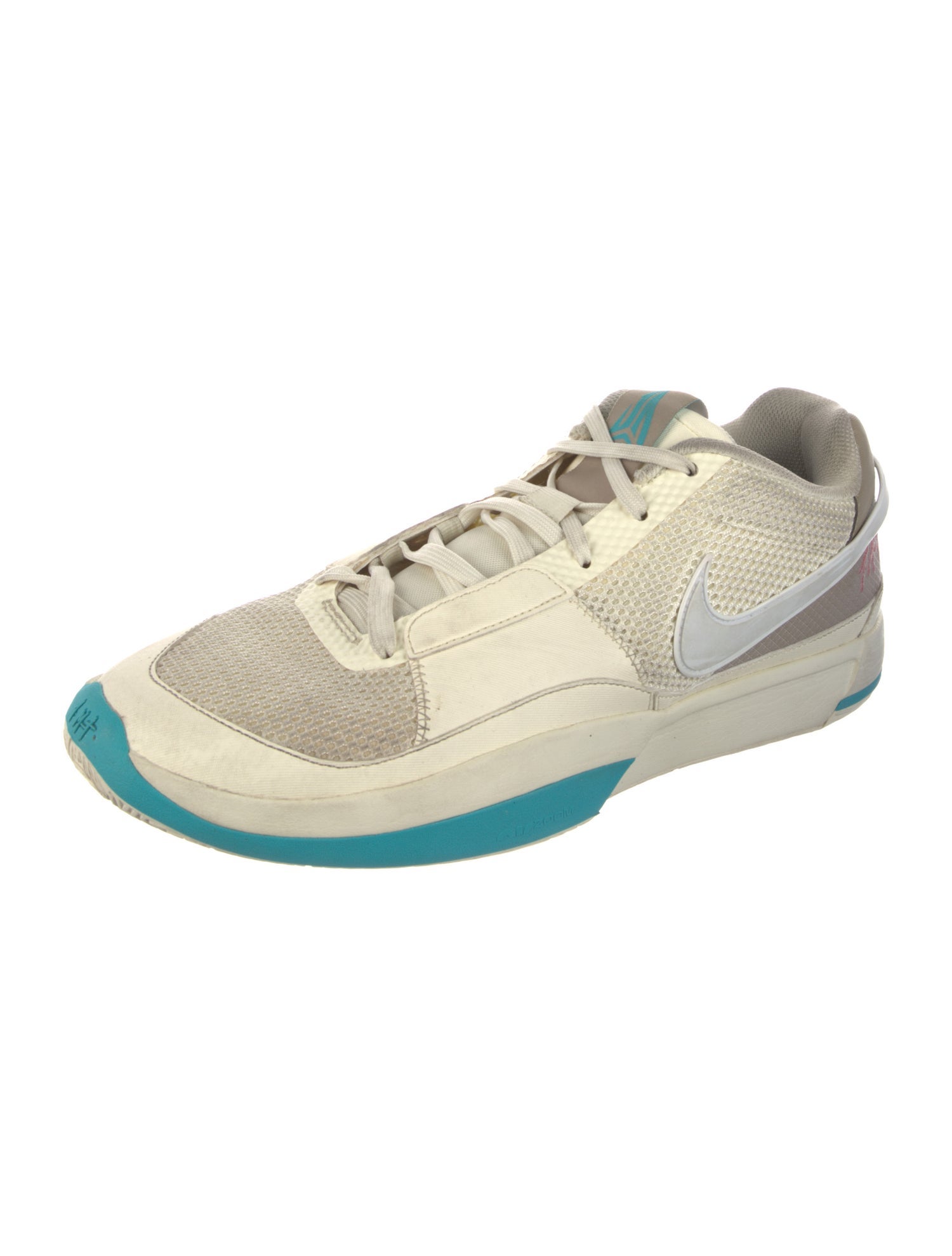 Nike Leather Colorblock Pattern Sneakers