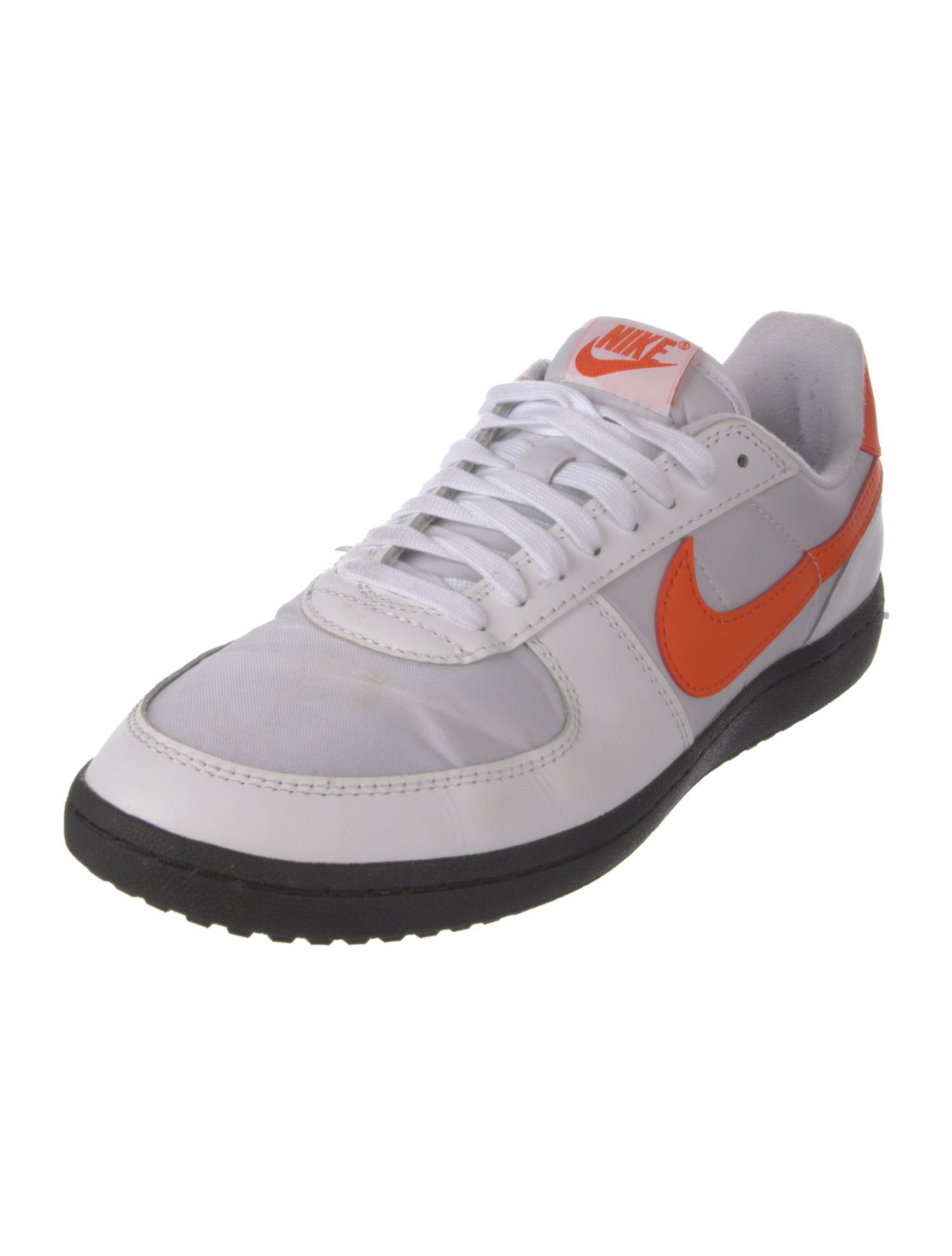 Nike Leather Colorblock Pattern Sneakers
