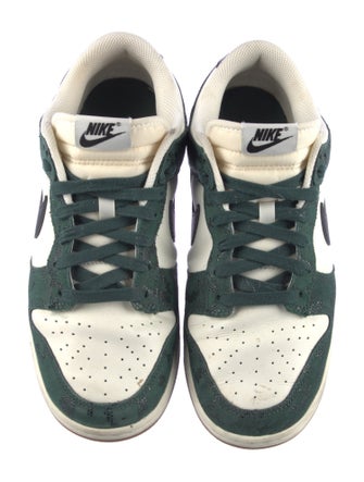 Nike Leather Colorblock Pattern Sneakers