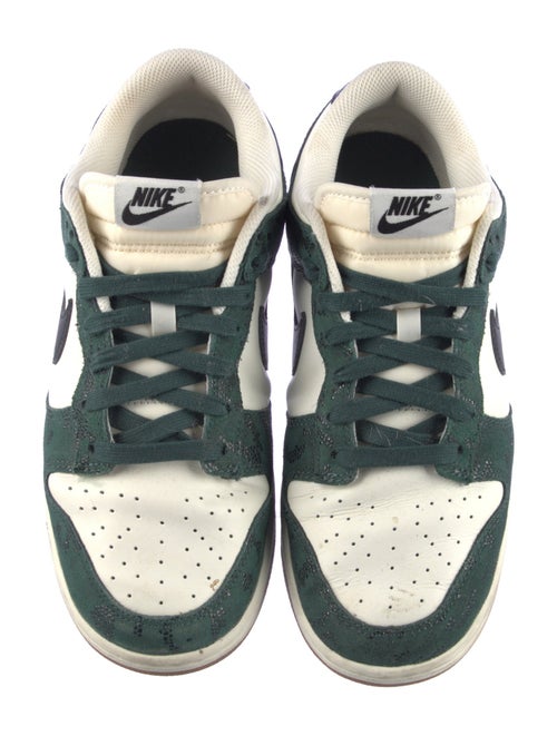 Nike Leather Colorblock Pattern Sneakers