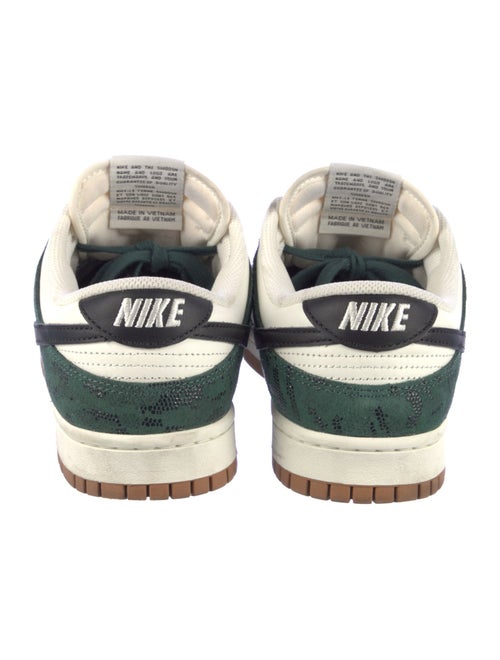Nike Leather Colorblock Pattern Sneakers