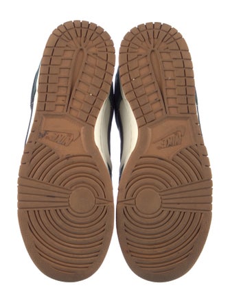 Nike Leather Colorblock Pattern Sneakers