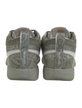 Nike Leather Animal Print Athletic Sneakers