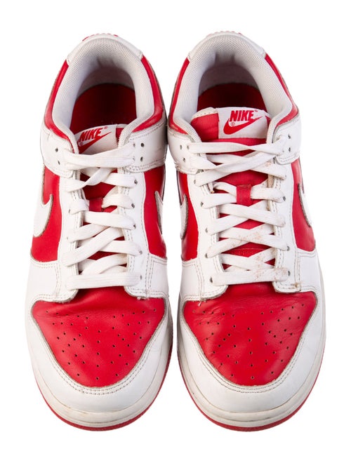 Nike Leather Colorblock Pattern Sneakers