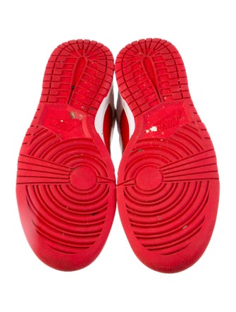 Nike Leather Colorblock Pattern Sneakers