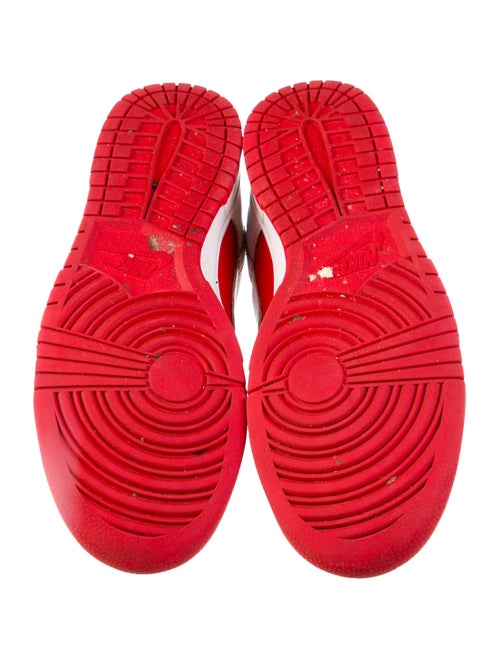 Nike Leather Colorblock Pattern Sneakers