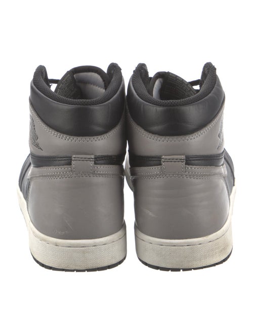 Nike Leather Colorblock Pattern Sneakers