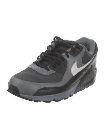 Nike Leather Colorblock Pattern Athletic Sneakers