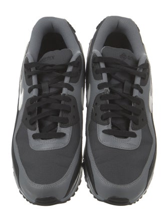Nike Leather Colorblock Pattern Athletic Sneakers