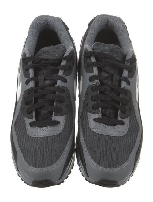 Nike Leather Colorblock Pattern Athletic Sneakers
