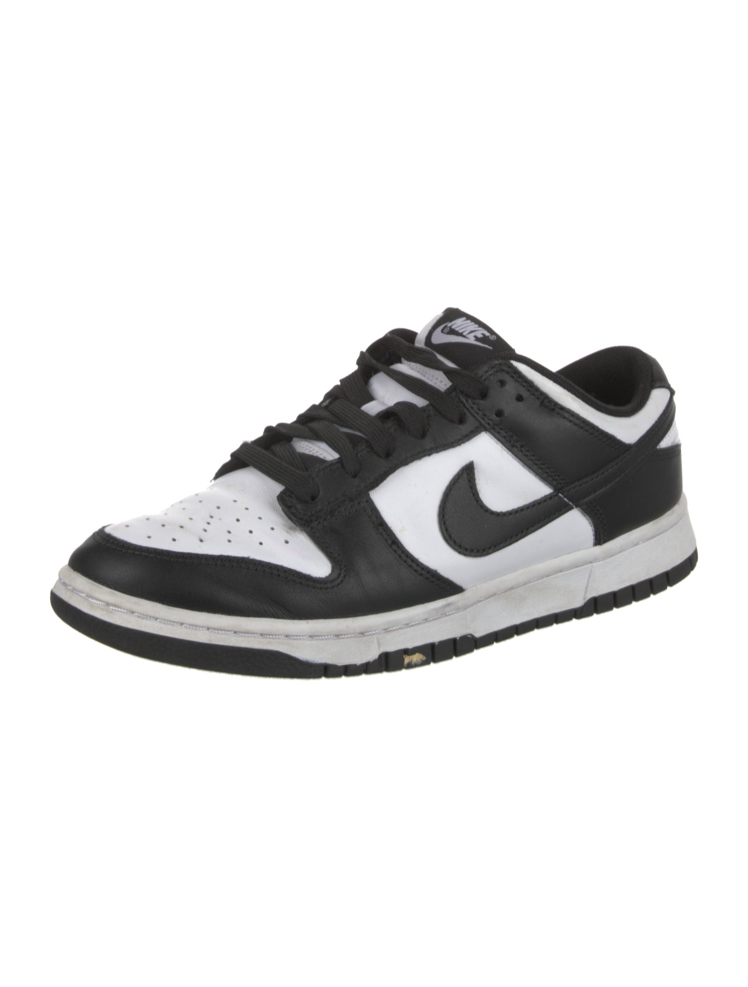 Nike Leather Printed Athletic Sneakers