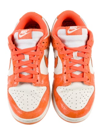 Nike Leather Colorblock Pattern Athletic Sneakers