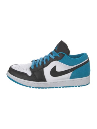 Nike Leather Colorblock Pattern Athletic Sneakers