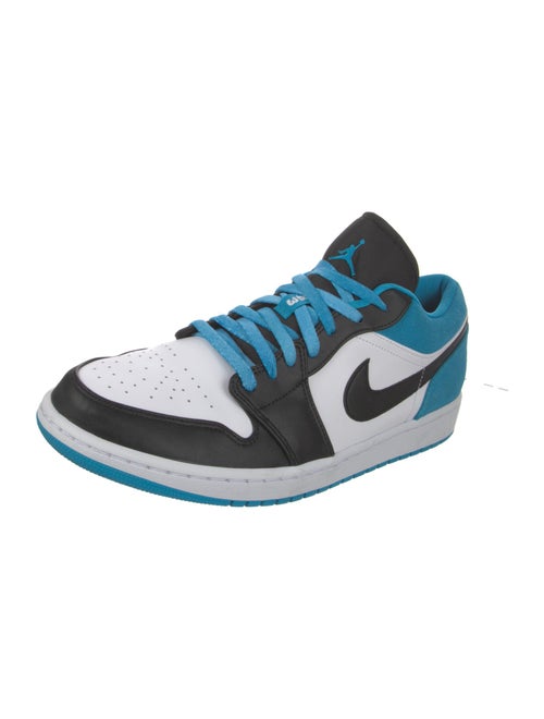 Nike Leather Colorblock Pattern Athletic Sneakers