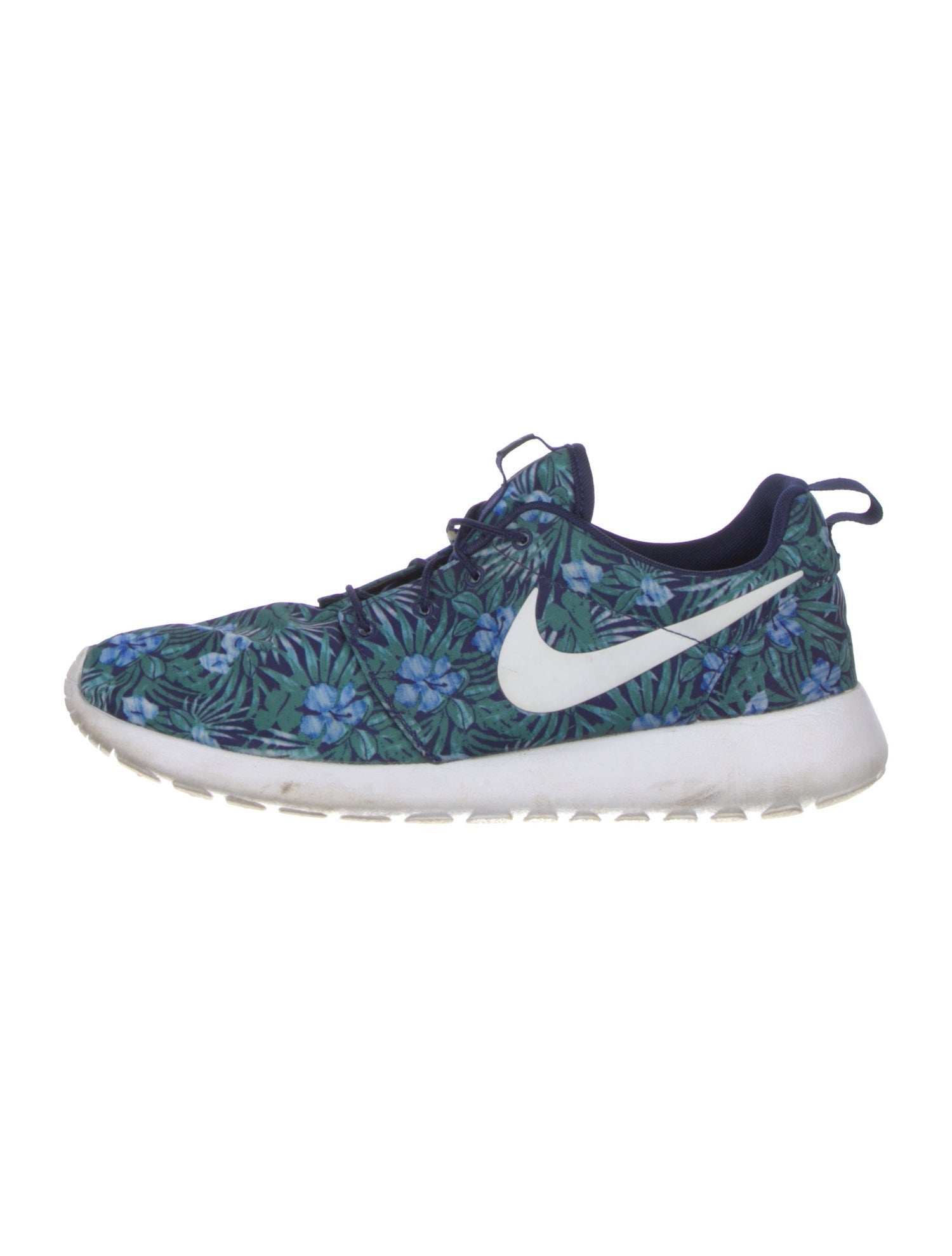 Nike Nylon Floral Print Athletic Sneakers