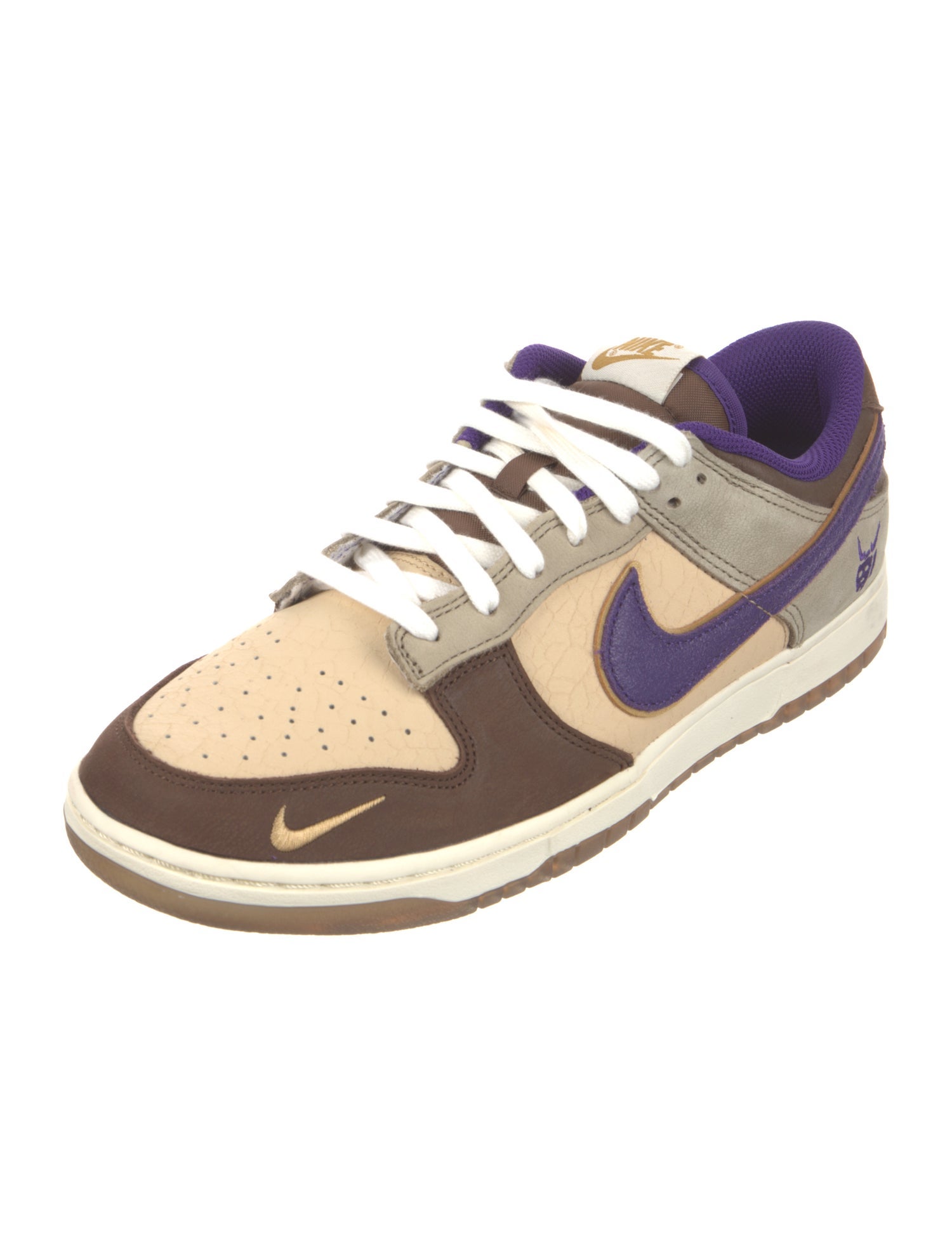 Nike Leather Graphic Print Sneakers