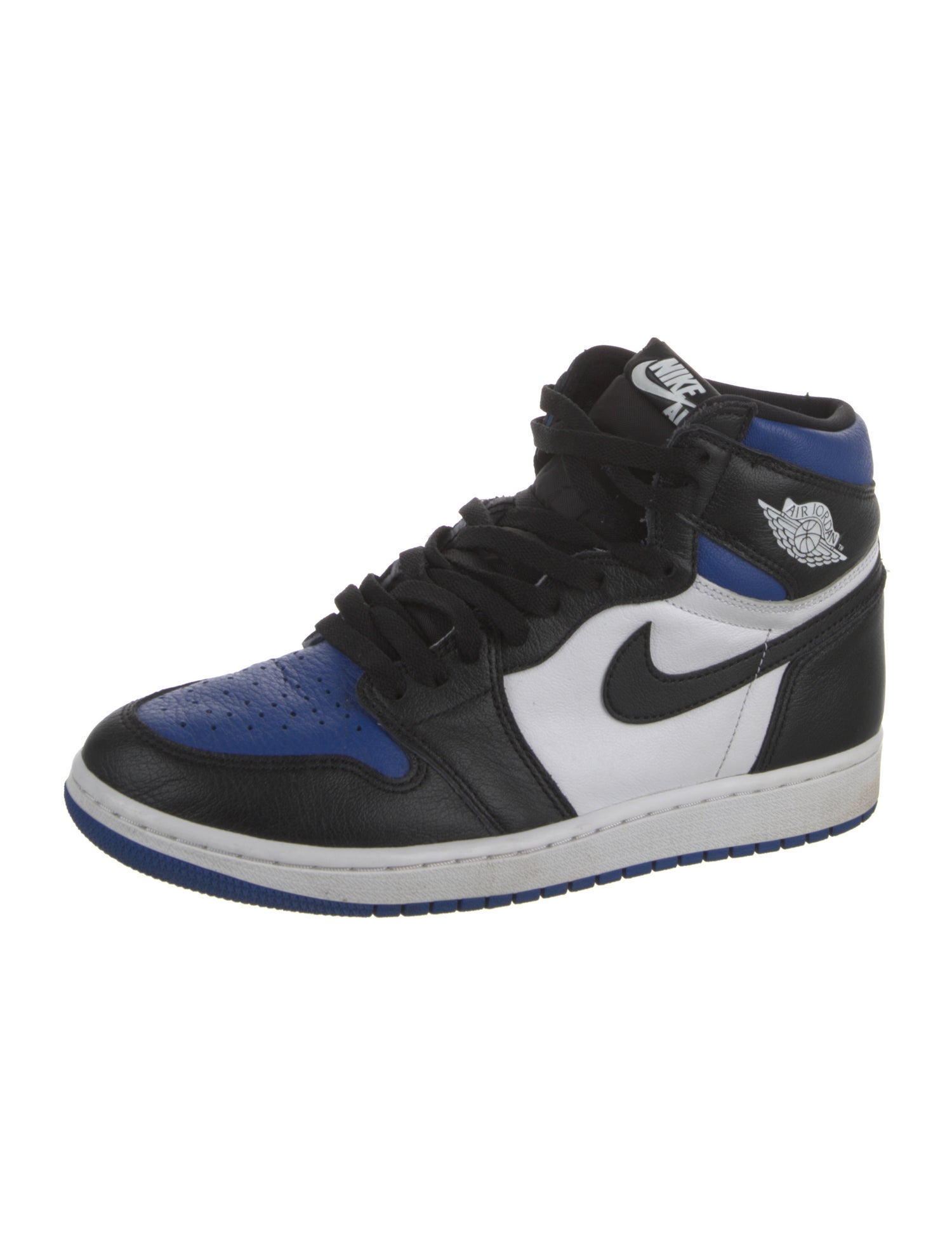 Jordan 1 Retro High Royal Toe Athletic Sneakers