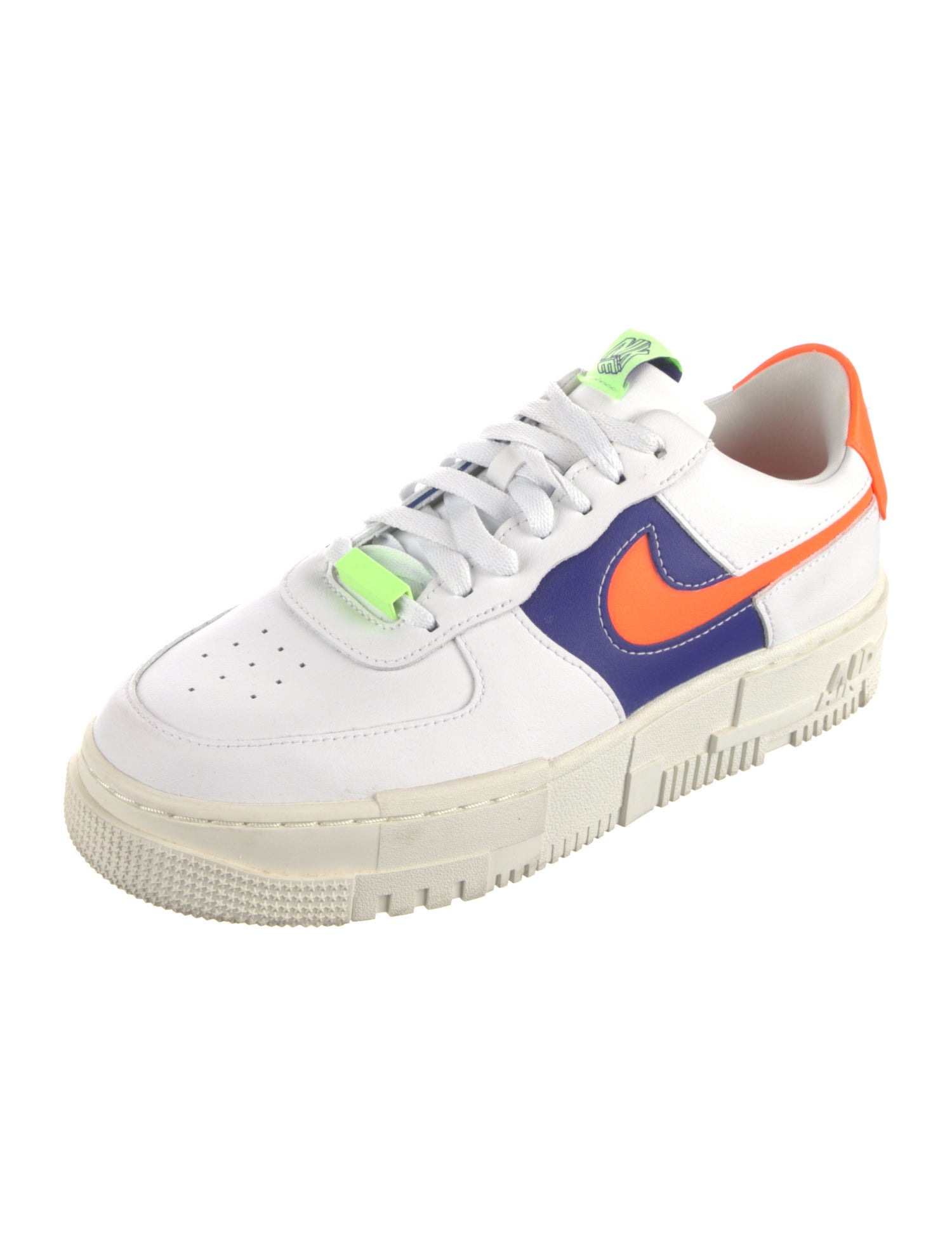 Nike Air Force 1 Pixel 'White Concord Crimson' Sneakers