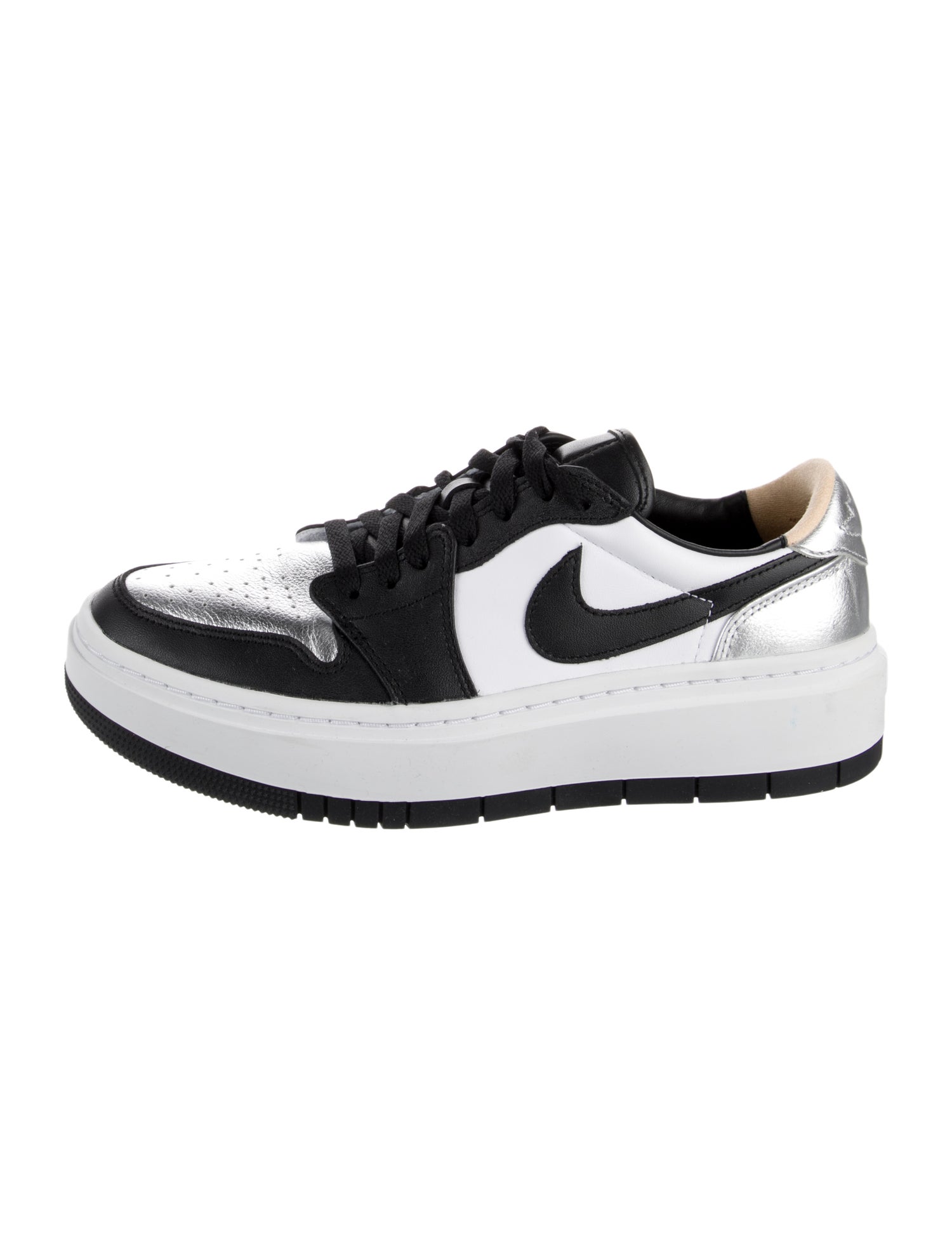 Nike Leather Colorblock Pattern Sneakers w/ Tags