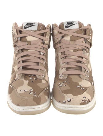 Nike Dunk High 'Desert Camo' Wedge Sneakers