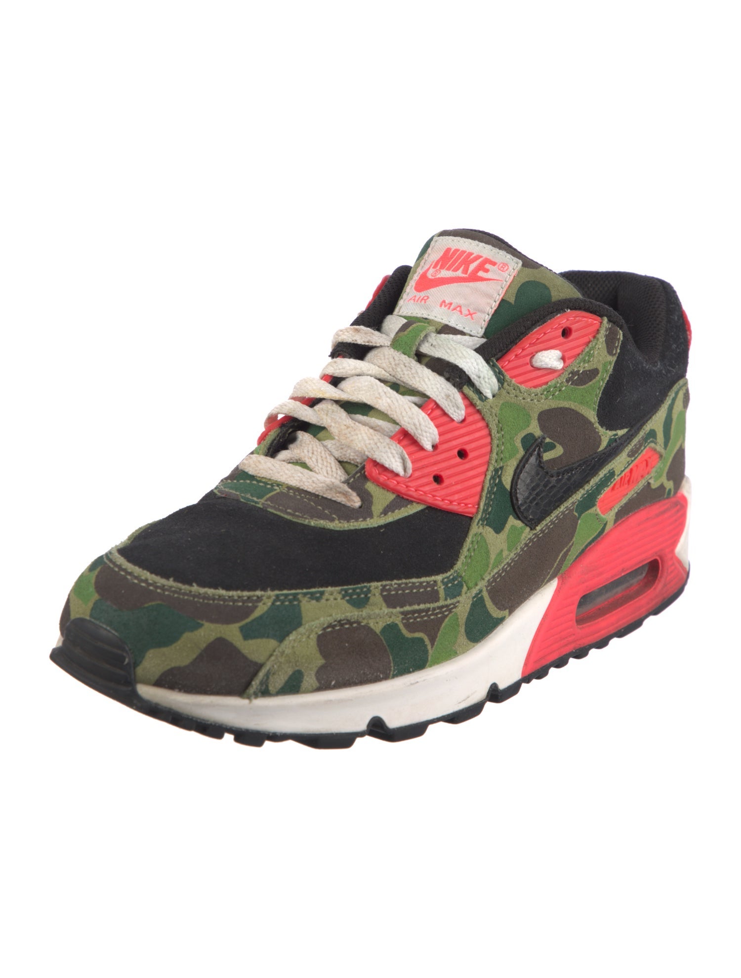 Nike Leather Printed Sneakers