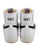 Nike Leather Raw-Edge Trim Athletic Sneakers
