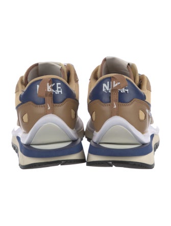 Sacai x Nike Suede Colorblock Pattern Athletic Sneakers