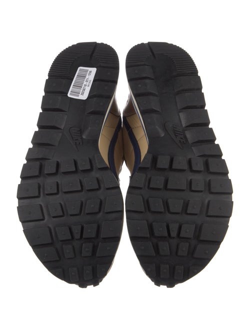 Sacai x Nike Suede Colorblock Pattern Athletic Sneakers