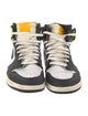 Jordan 1 Retro High 'White Black Volt University Gold' Sneakers