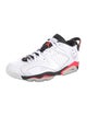 Jordan 6 Retro Low 'Infrared White' Athletic Sneakers