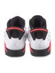 Jordan 6 Retro Low 'Infrared White' Athletic Sneakers
