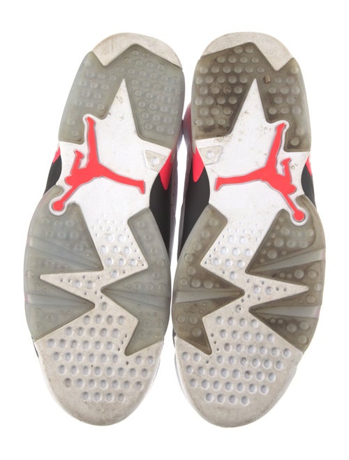 Jordan 6 Retro Low 'Infrared White' Athletic Sneakers