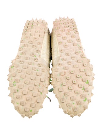 Off-White x Nike Waffle Racer 'White' Sneakers