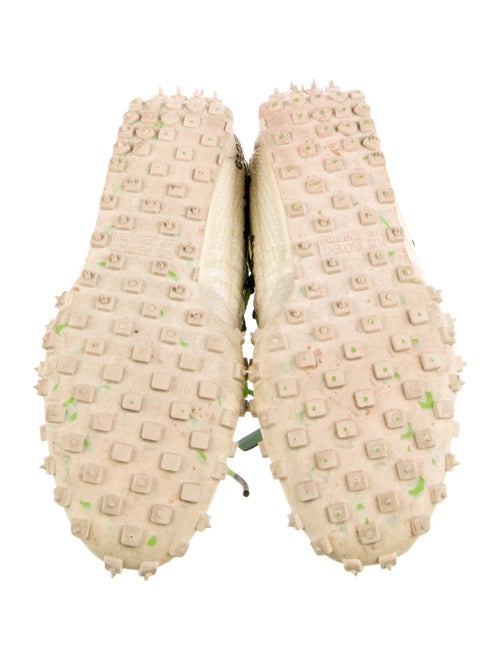 Off-White x Nike Waffle Racer 'White' Sneakers